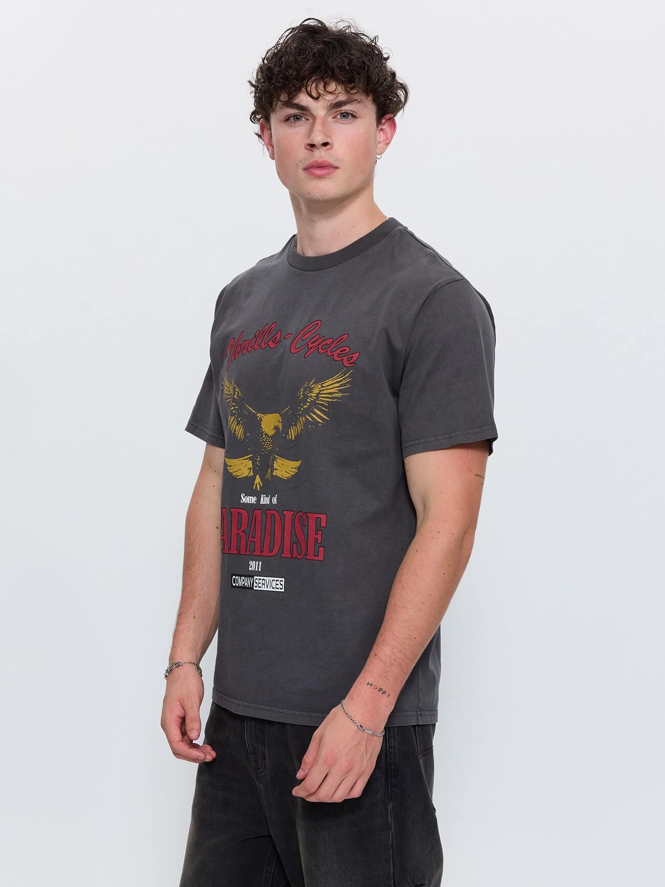 Get the Horns Merch Fit Tee - Merch Black XS