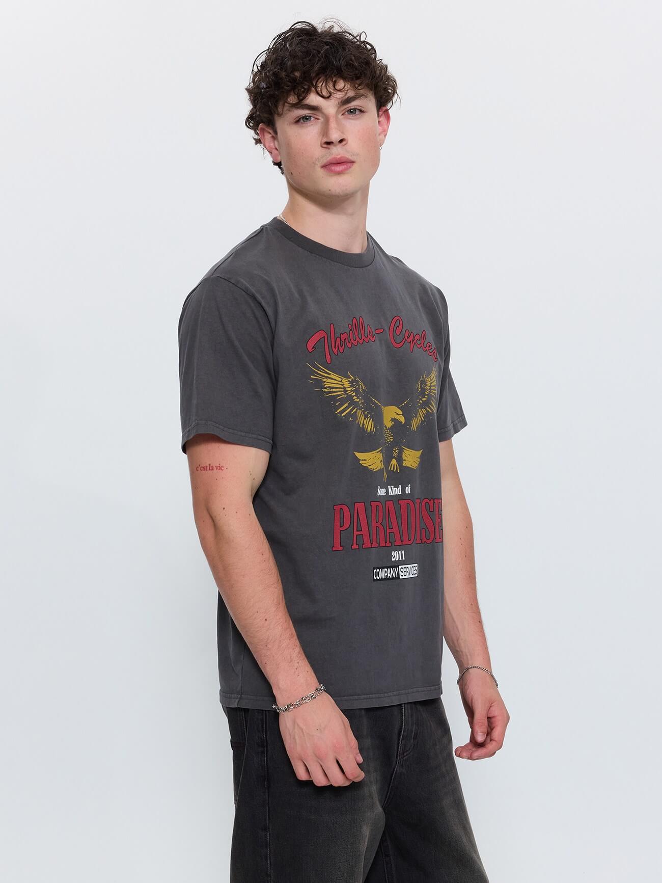 Get the Horns Merch Fit Tee - Merch Black XS