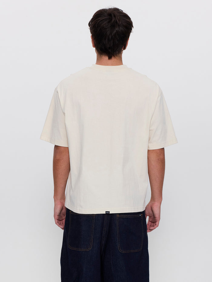 Get The Horns Square Tee - Heritage White 4