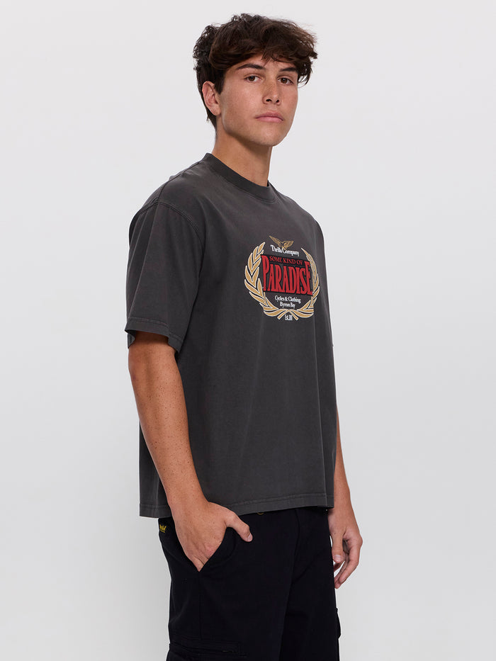 Never Mind the Rest Box Crop Tee - Dark Merch Black XS