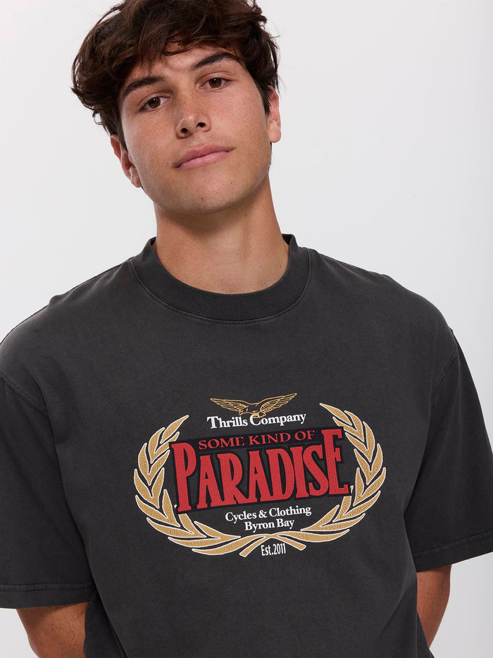 Never Mind the Rest Box Crop Tee - Dark Merch Black XS