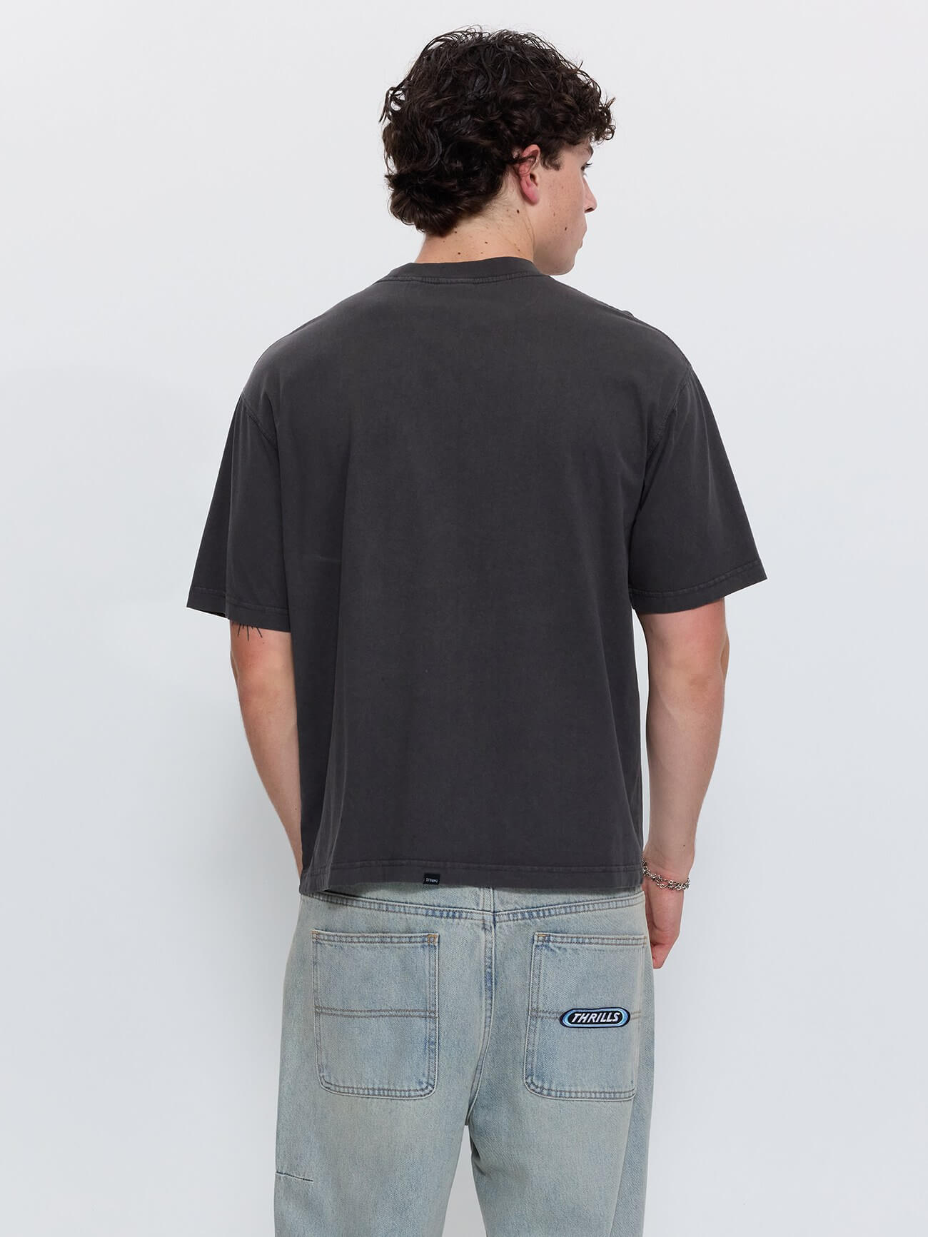 Never Mind the Rest Box Crop Tee - Dark Merch Black XS