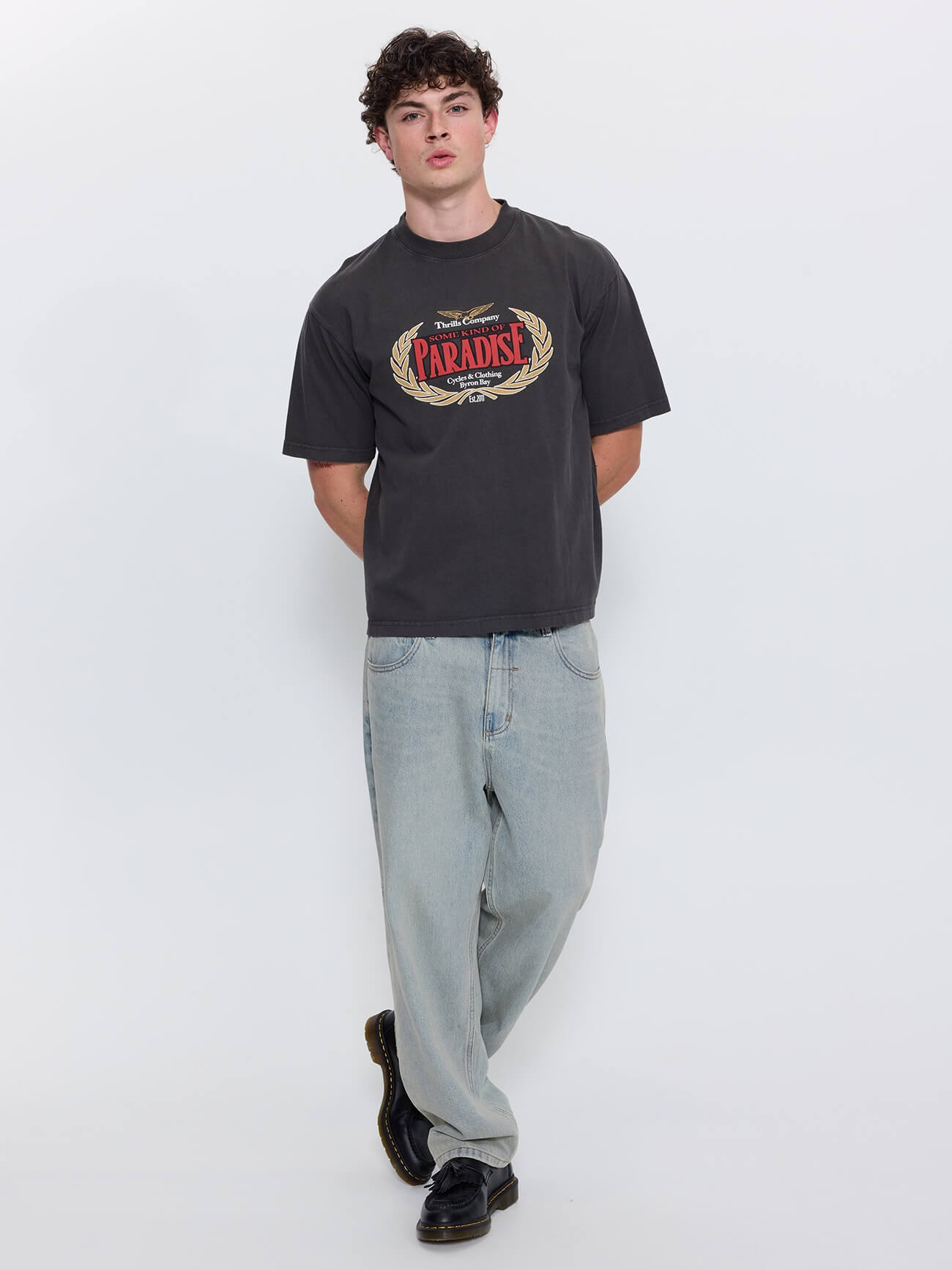 Never Mind the Rest Box Crop Tee - Dark Merch Black XS