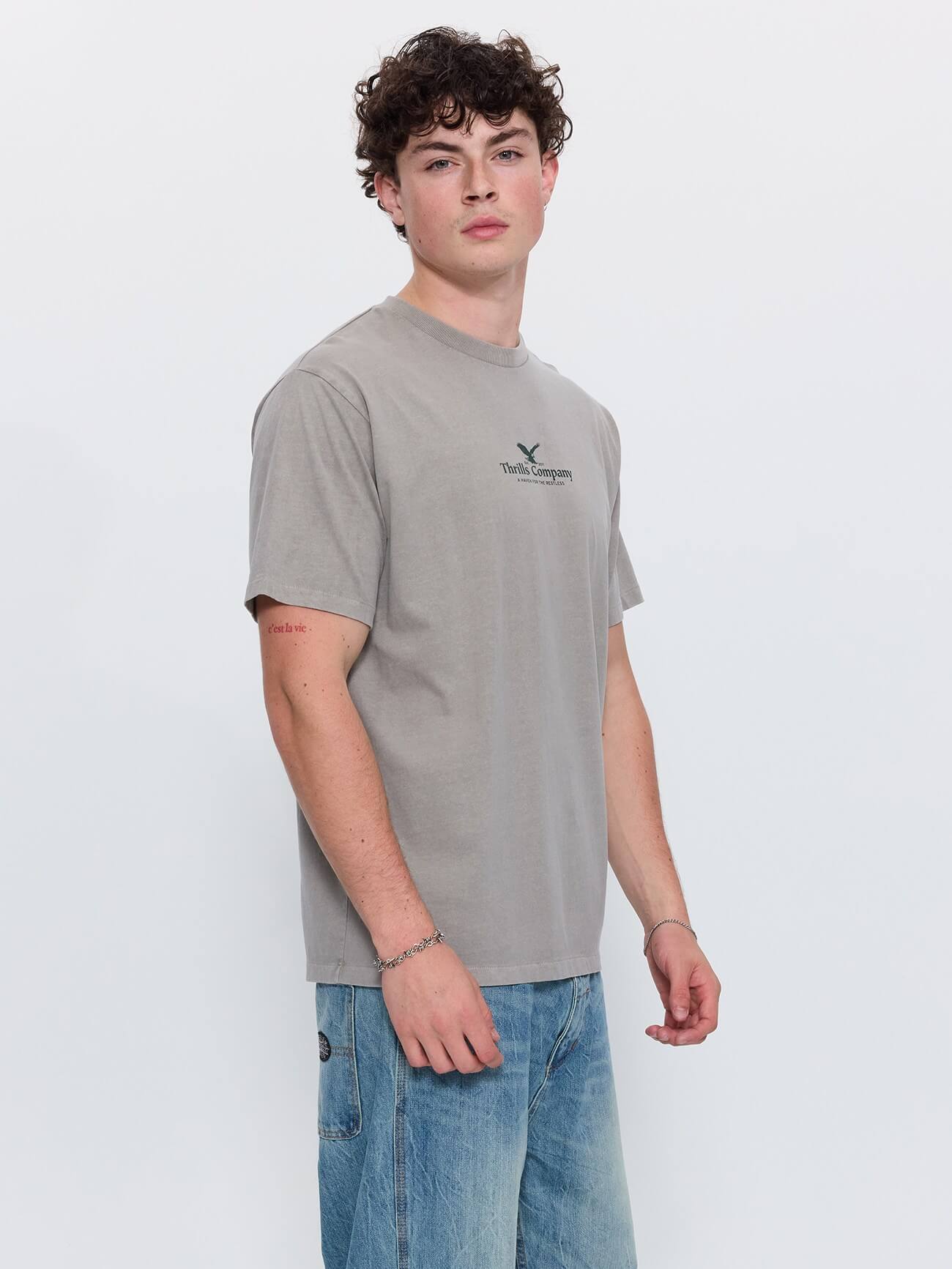 A Haven for the Restless Merch Fit Tee - Fog XS