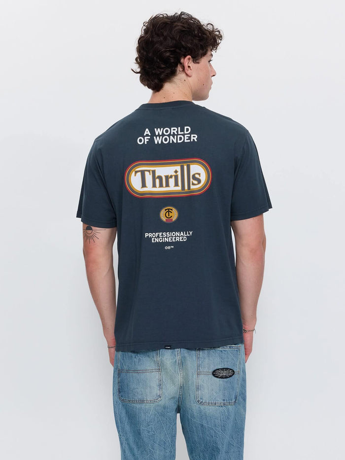 World of Wonder Merch Fit Tee - Petrol XS