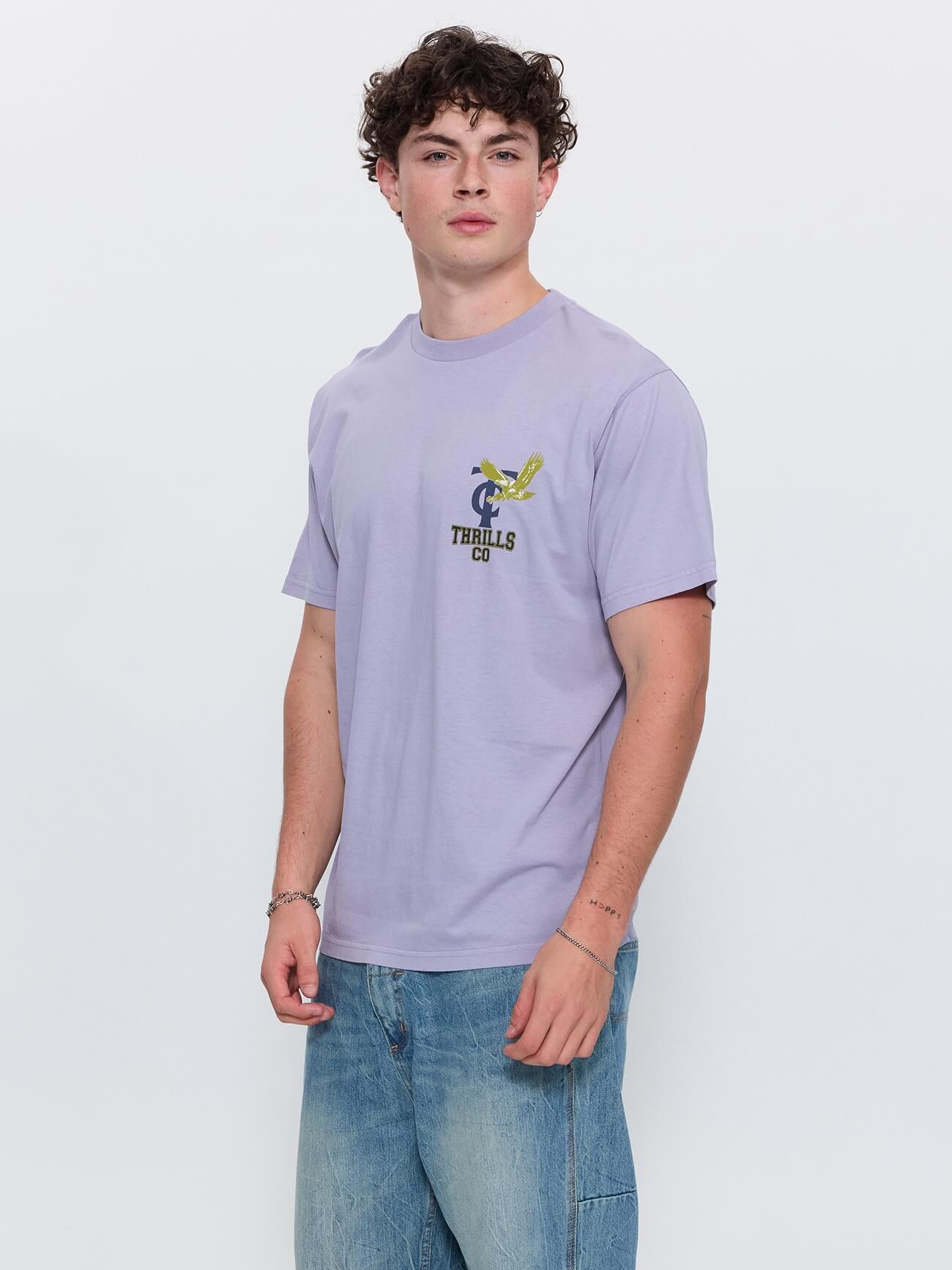 World of Wonder Merch Fit Tee - Violet Haze XS