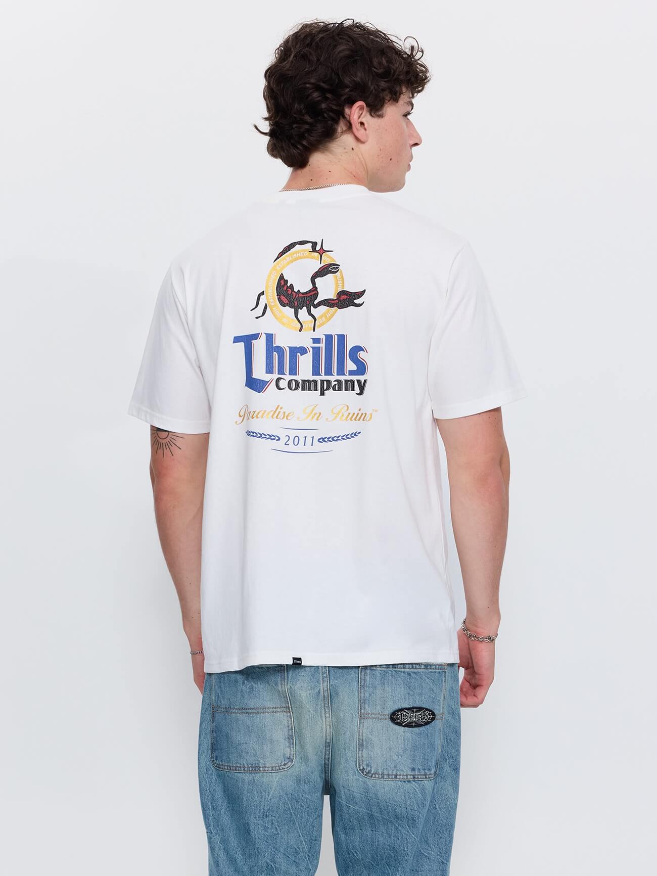 Banquet Merch Fit Tee - Dirty White XS