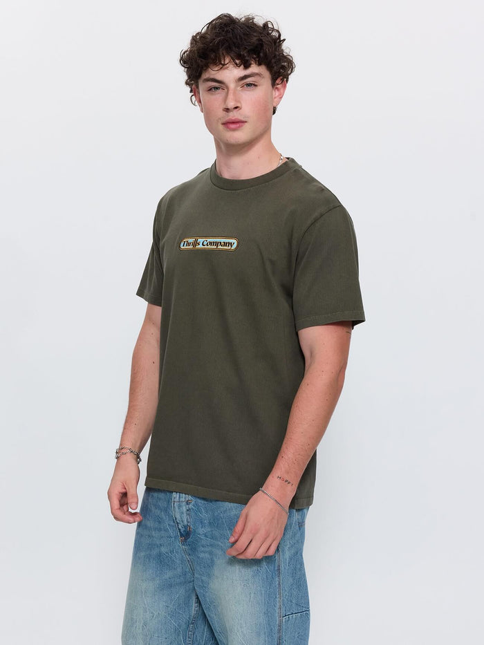 Wonder World Embro Merch Fit Tee - Grape Leaf XS