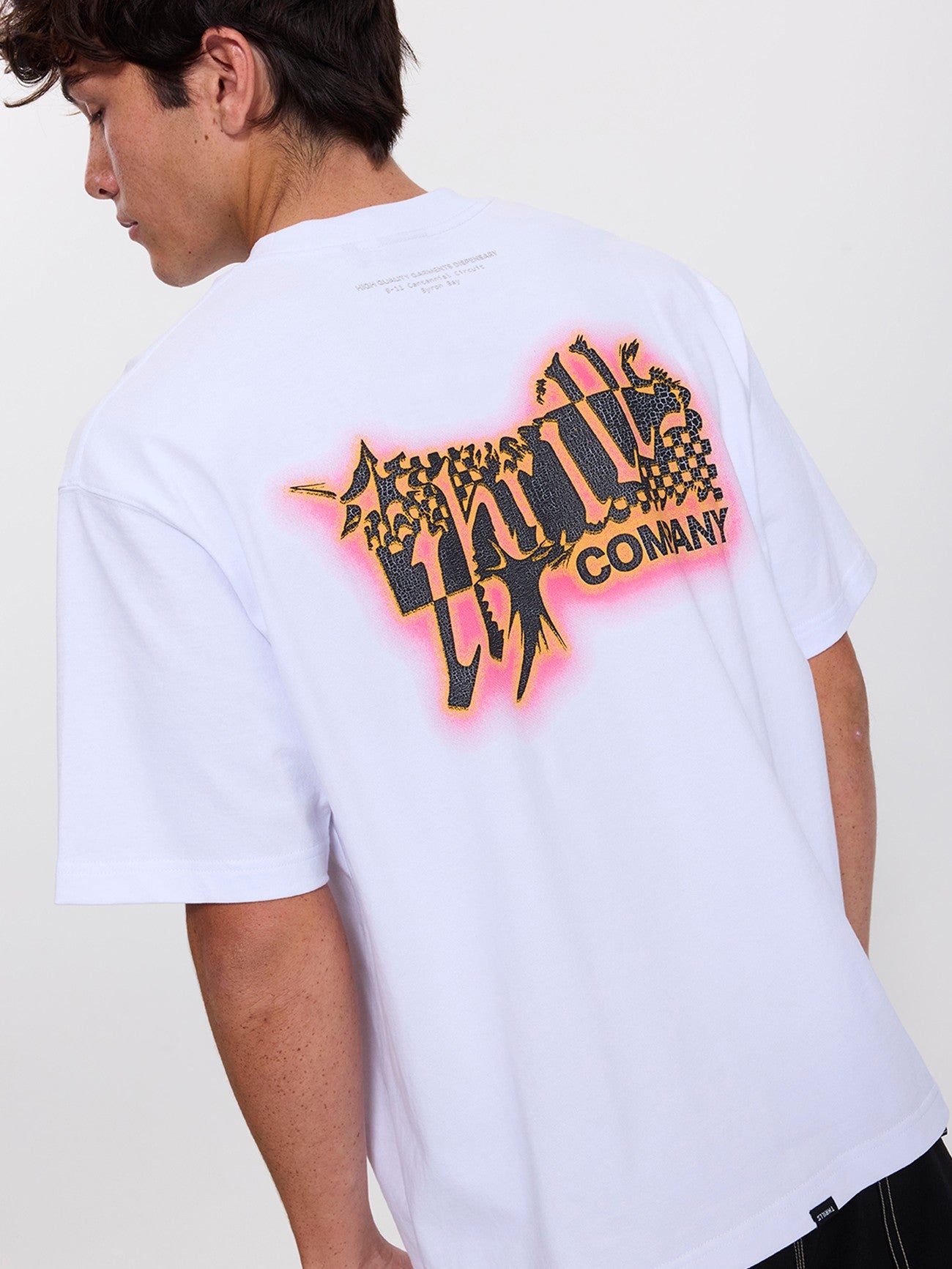 Can You Feel It Box Crop Tee - White XS