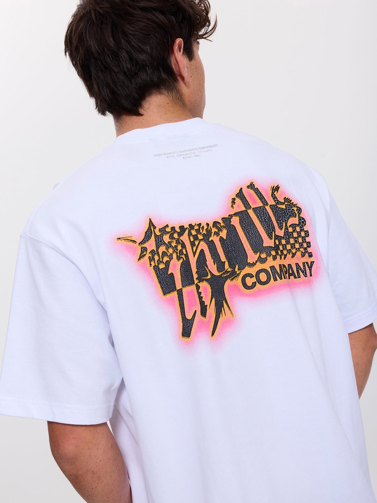 Can You Feel It Box Crop Tee - White XS