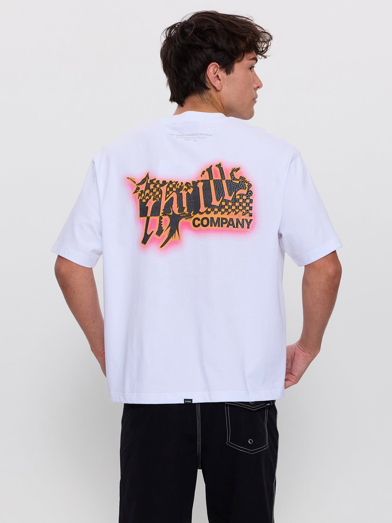 Can You Feel It Box Crop Tee - White XS