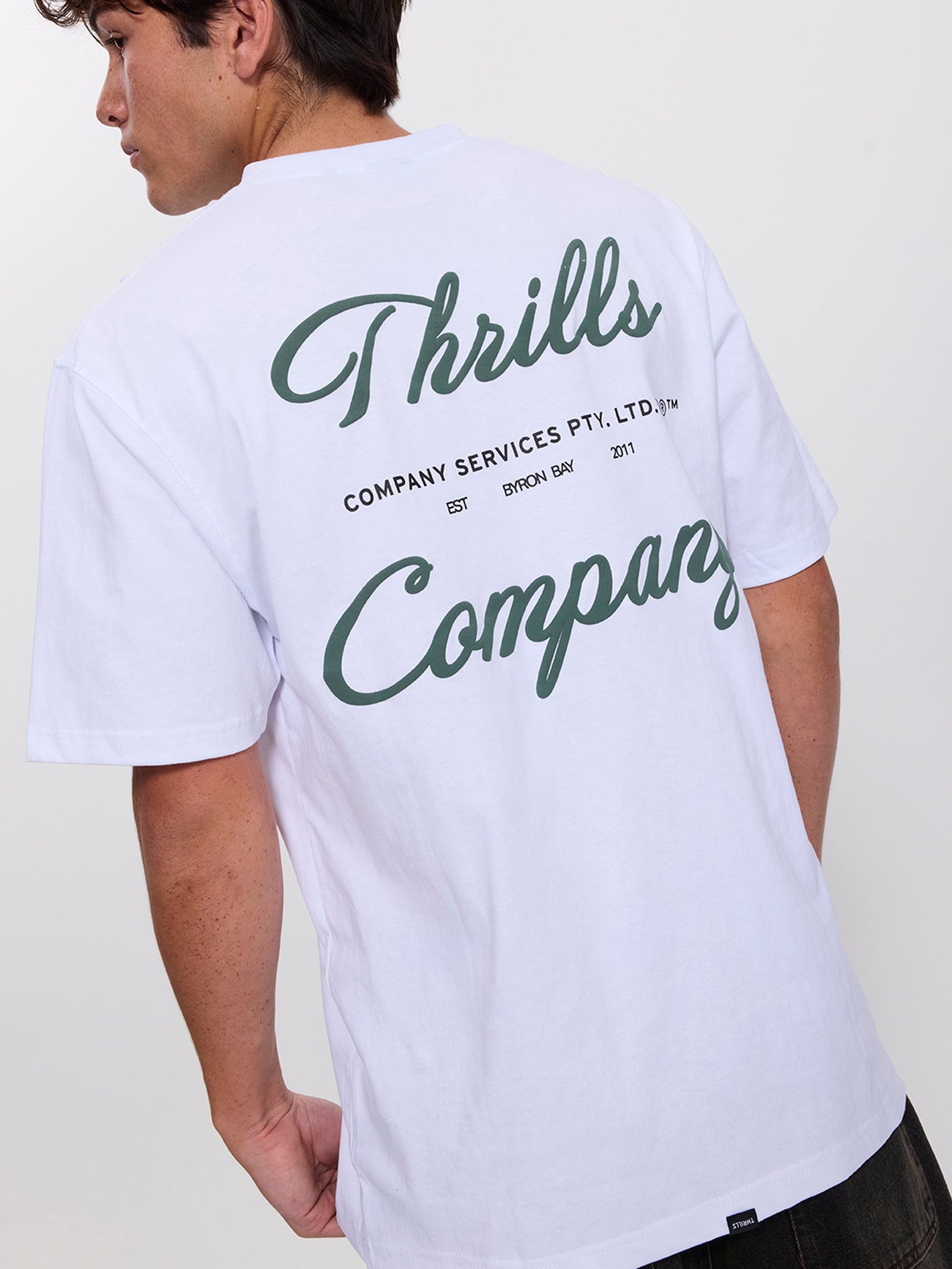 Visions Oversize Tee - White XS