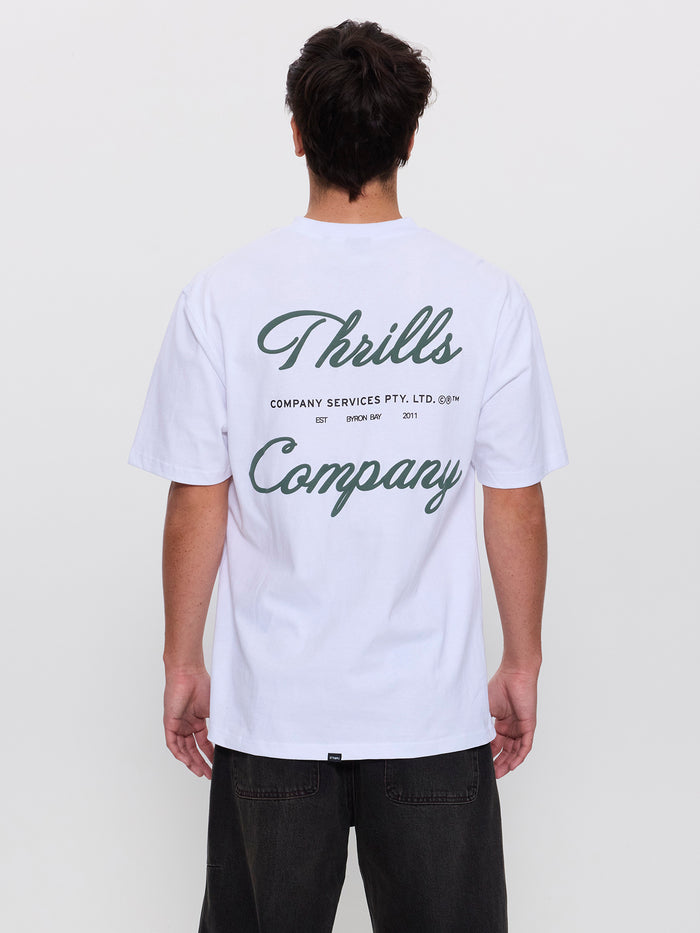 Visions Oversize Tee - White XS
