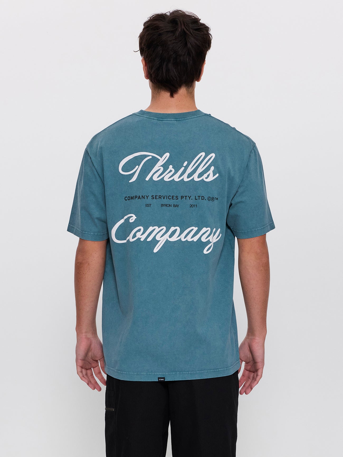 Visions Oversize Fit Tee - Troppo Teal XS