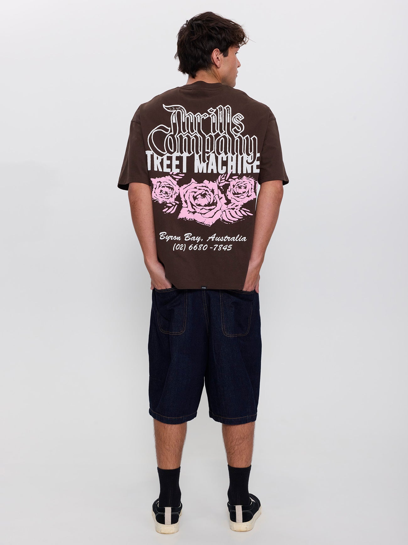 T.C.S.M. Box Fit Oversize Tee - Postal Brown XS
