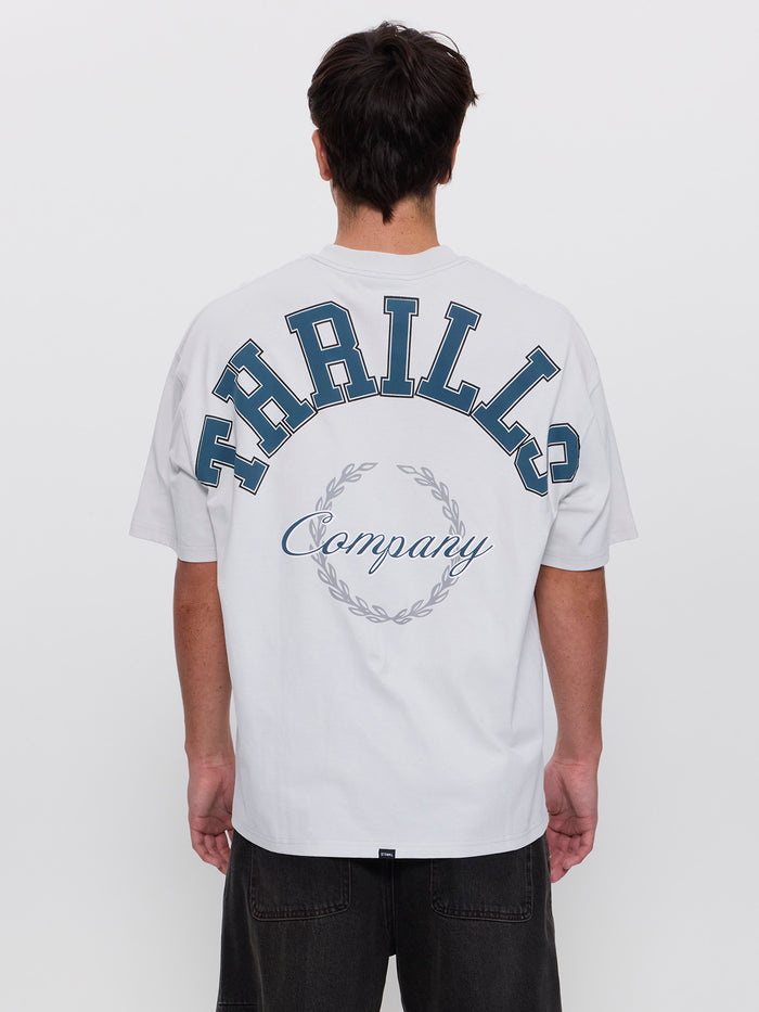 Best in the East Box Fit Oversize Tee - Cool Grey XS
