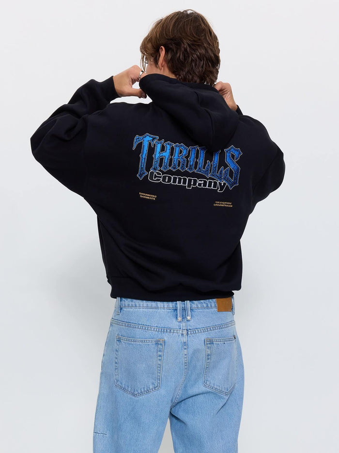Eternal Cycle Box Crop Hood - Black XS