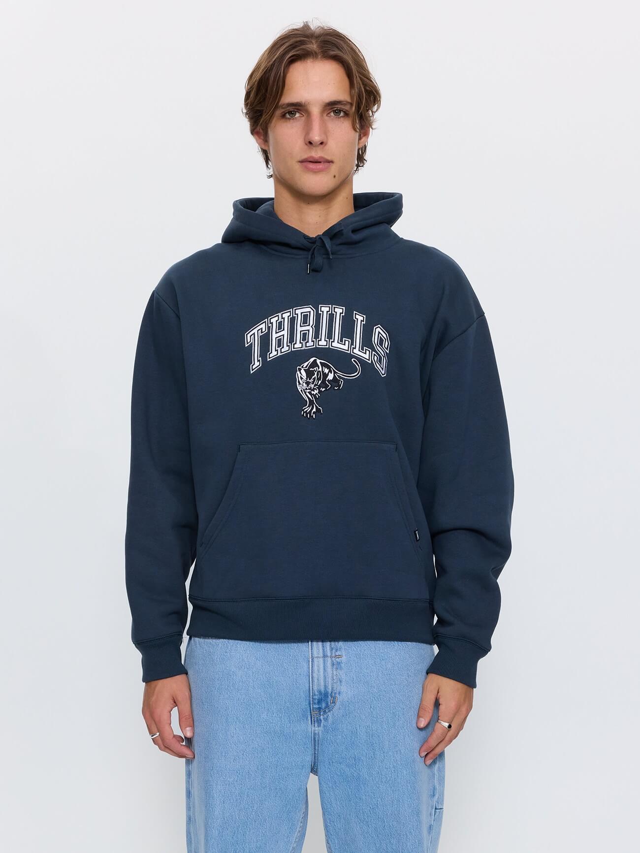 Eye of the Beholder Embro Cropped Slouch Hood - Petrol XS