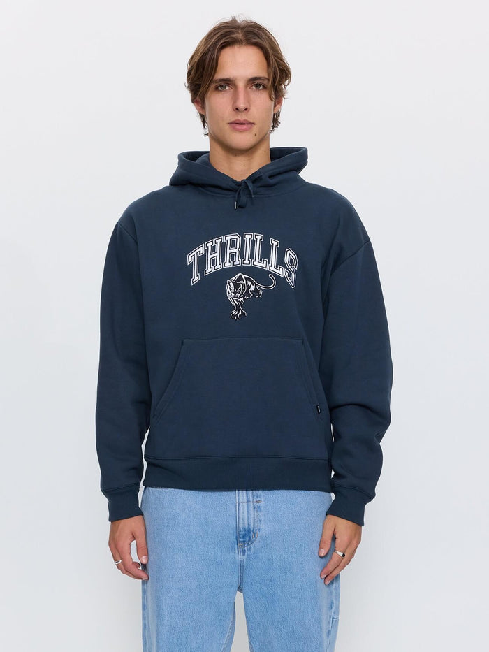 Eye of the Beholder Embro Cropped Slouch Hood - Petrol XS
