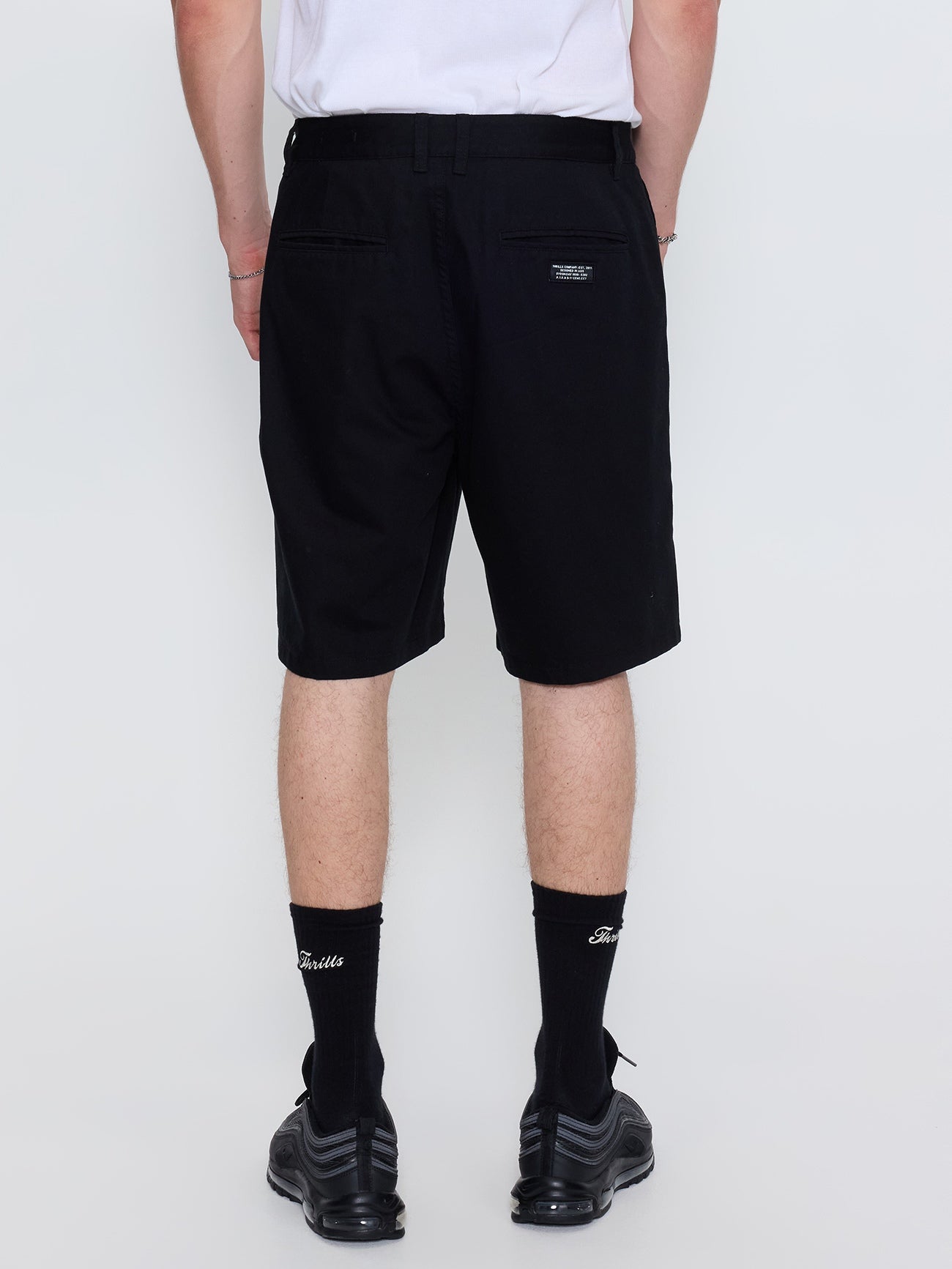 Mid Slacker Chino Short - Black