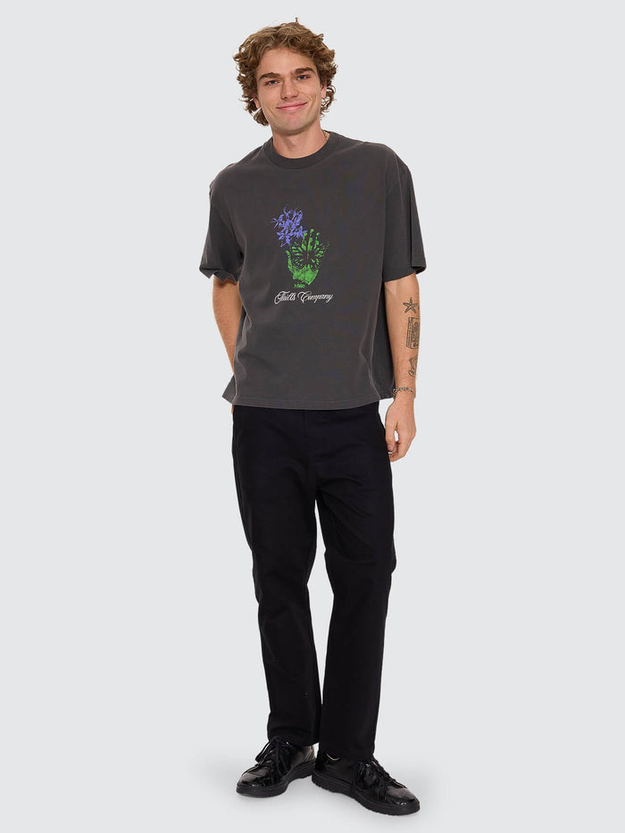 Thrills Chopped Chino Pant - Black 26