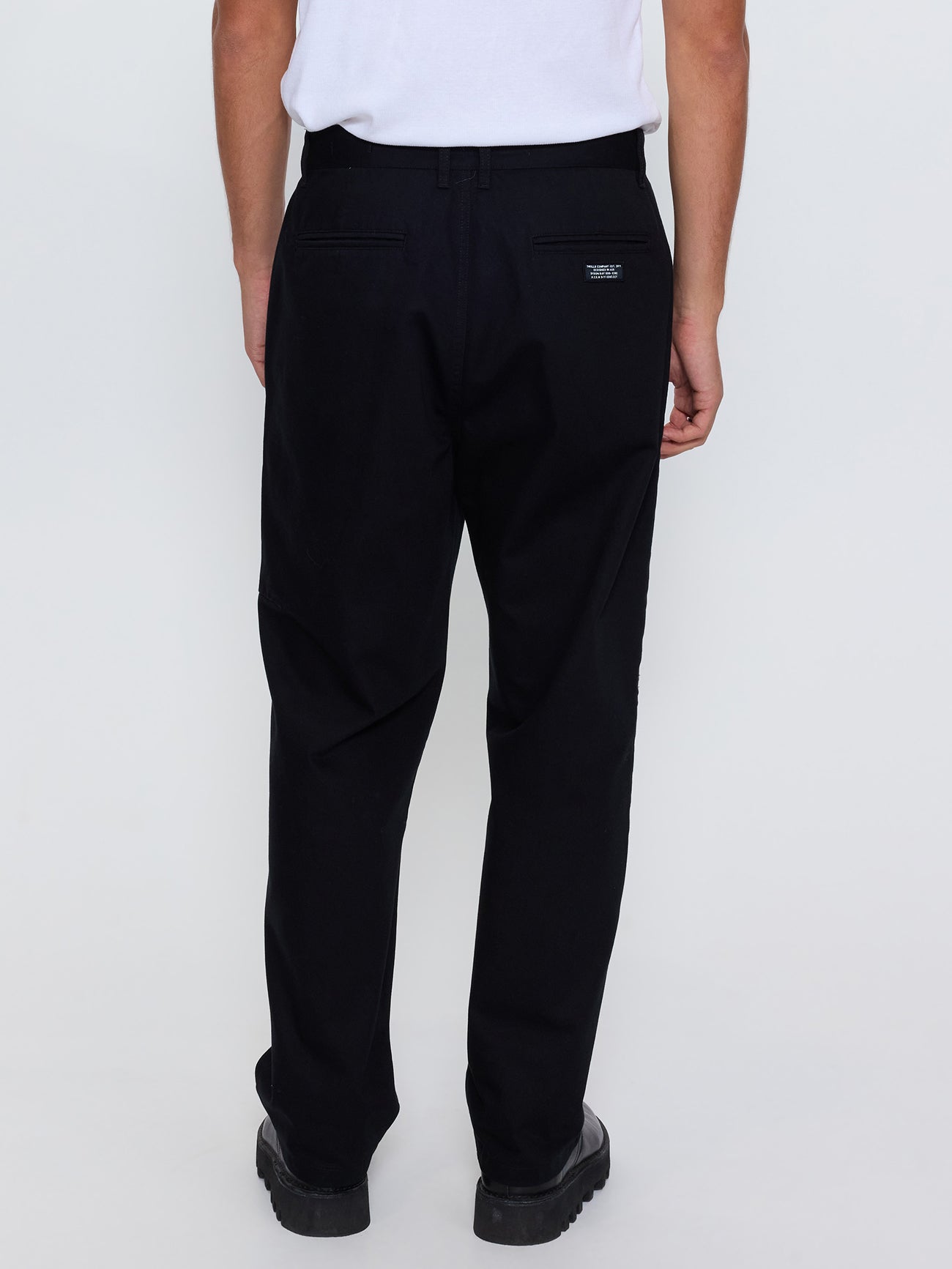 Mid Slacker Chino Pant - Black