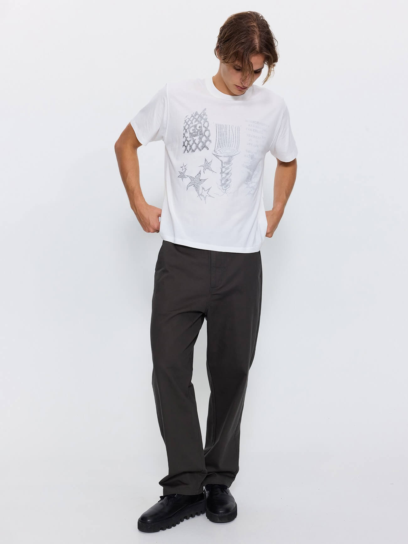 Mid Slacker Chino Pant - Oil Green 26