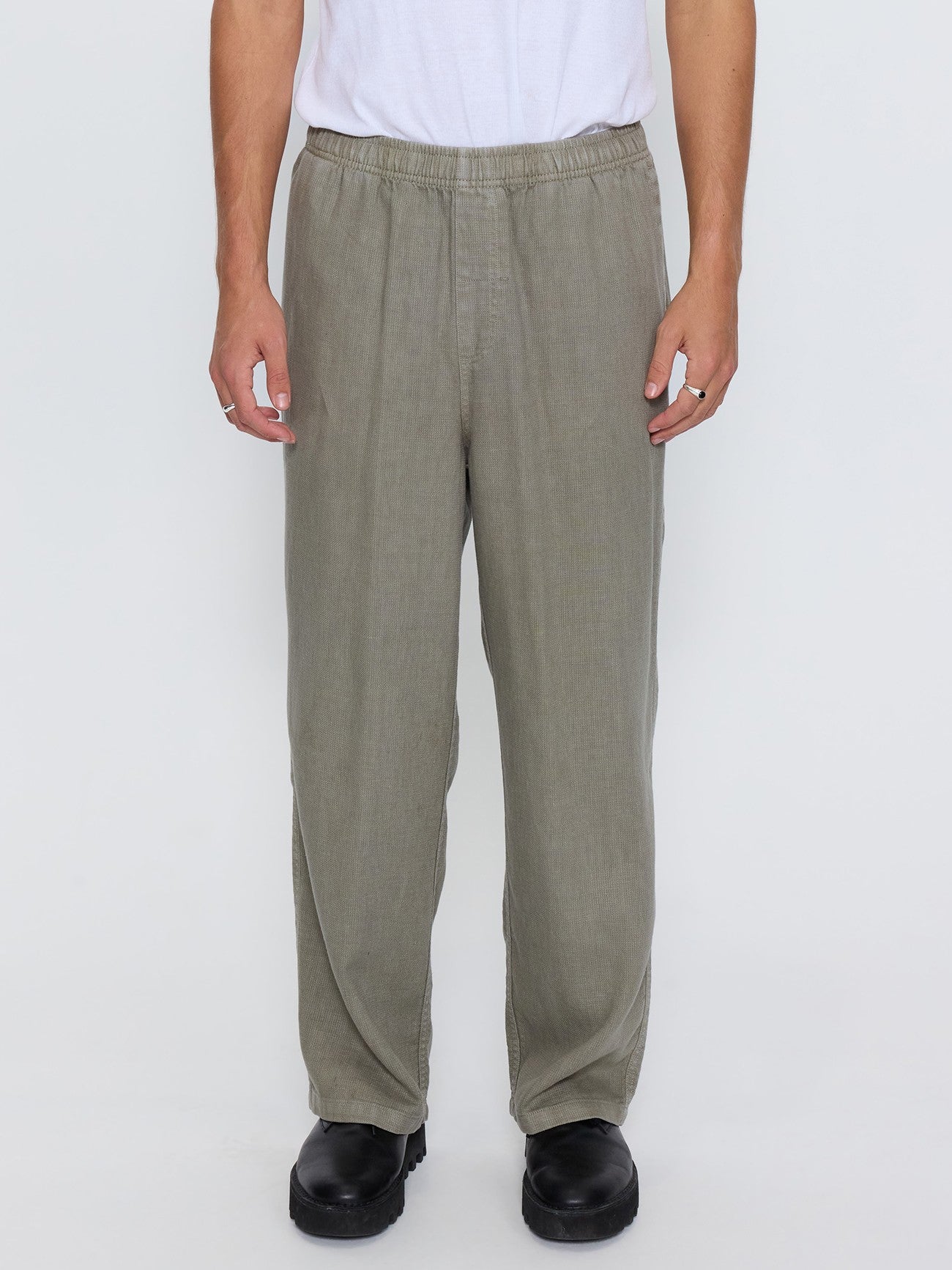 Hemp Minimal Thrills Pant - Dust Army