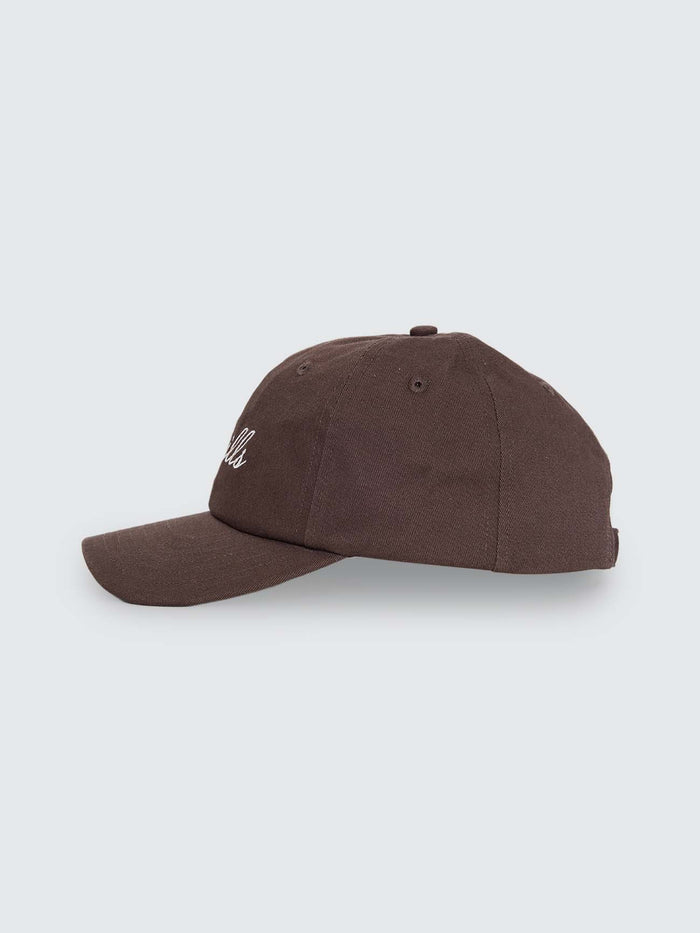 Script 6 Panel Cap - Cocoa