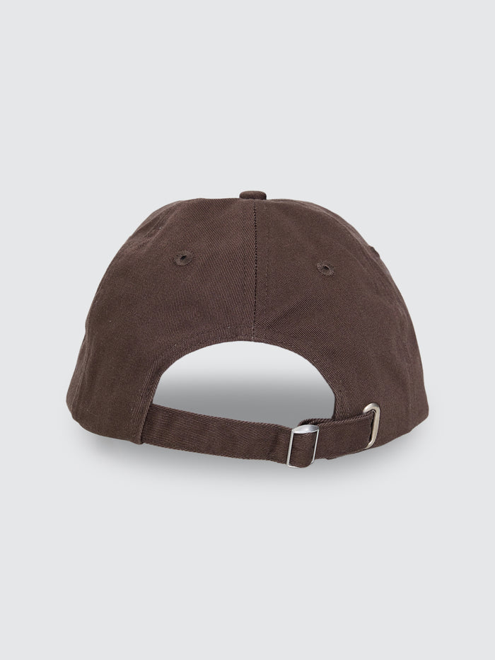 Script 6 Panel Cap - Cocoa