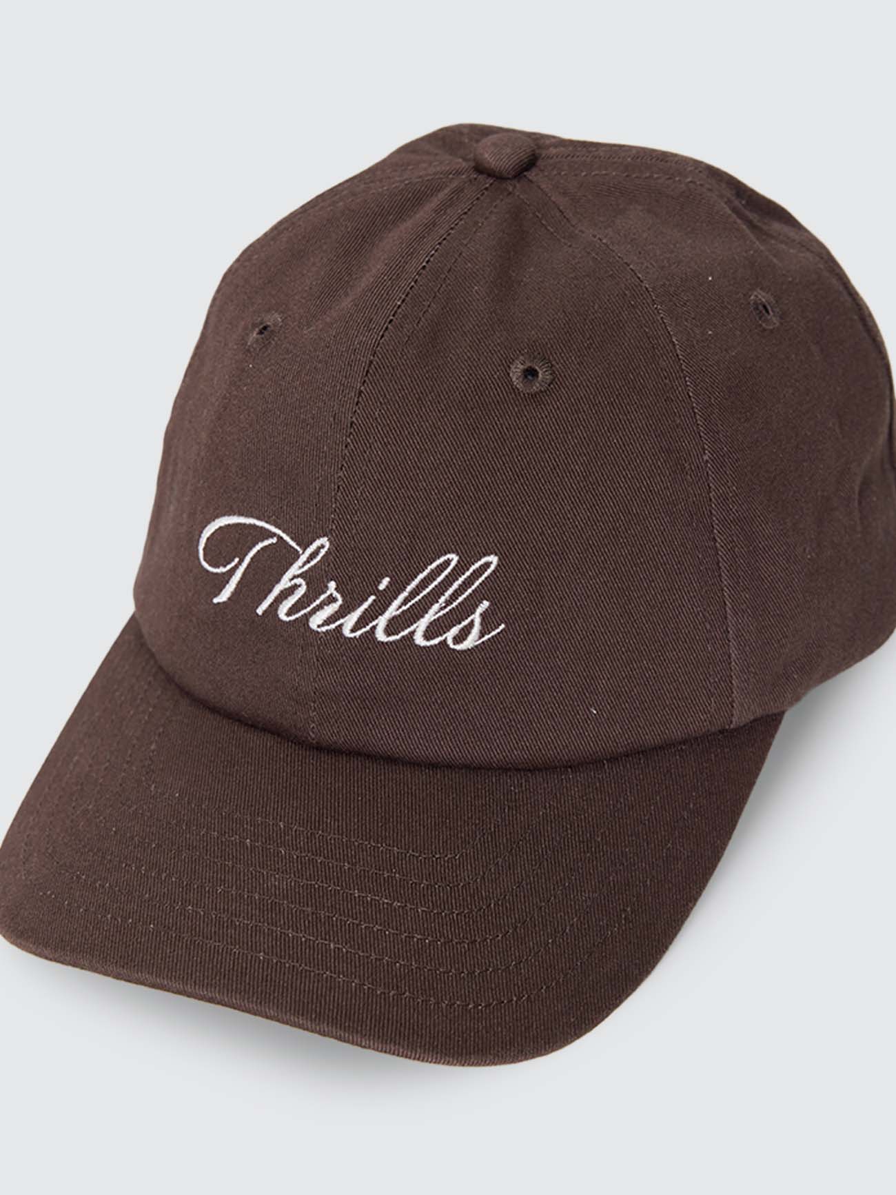 Script 6 Panel Cap - Cocoa