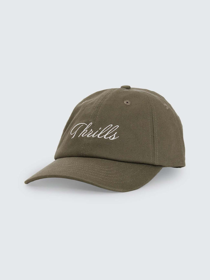 Script 6 Panel Cap - Olive Night