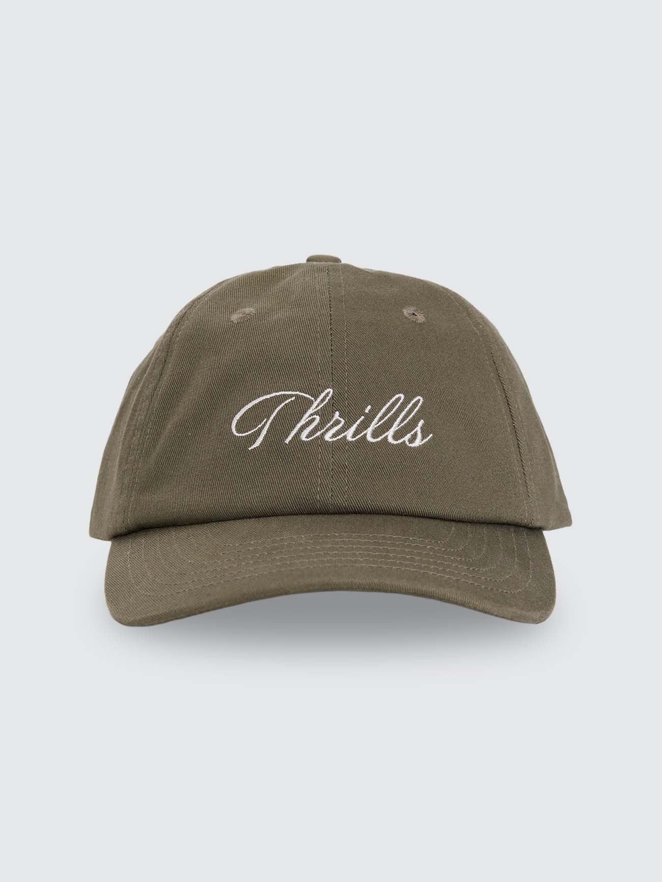 Script 6 Panel Cap - Olive Night