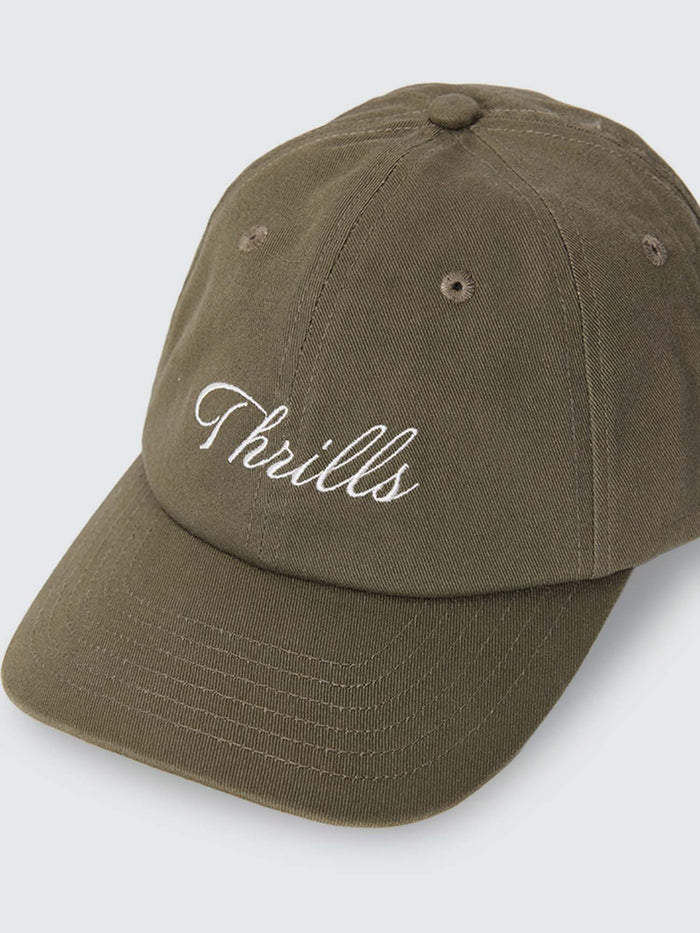 Script 6 Panel Cap - Olive Night