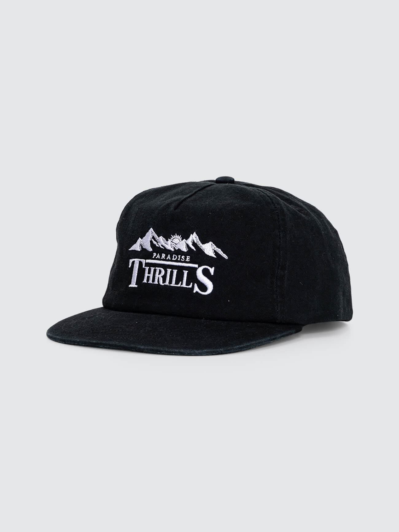 Touch the Sky 5 Panel Cap - Black