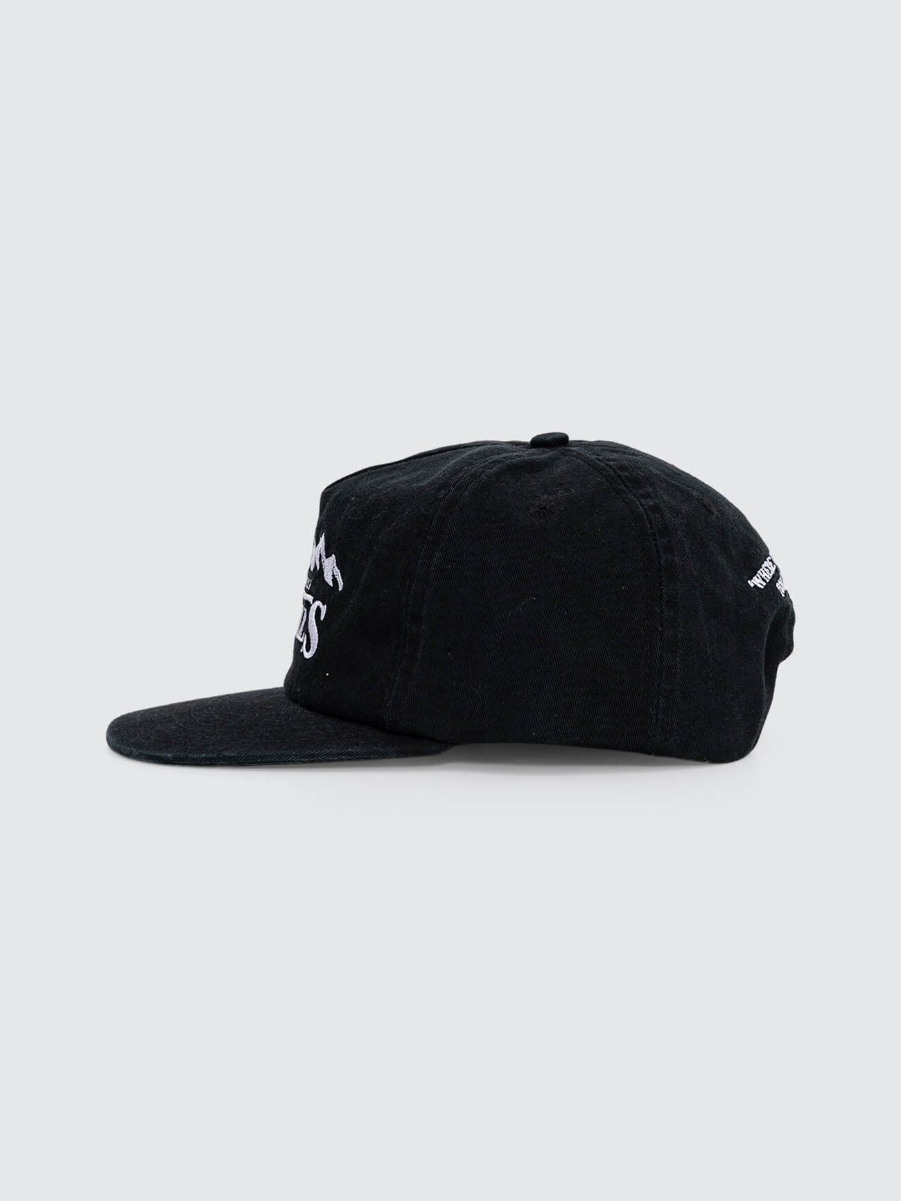Touch the Sky 5 Panel Cap - Black