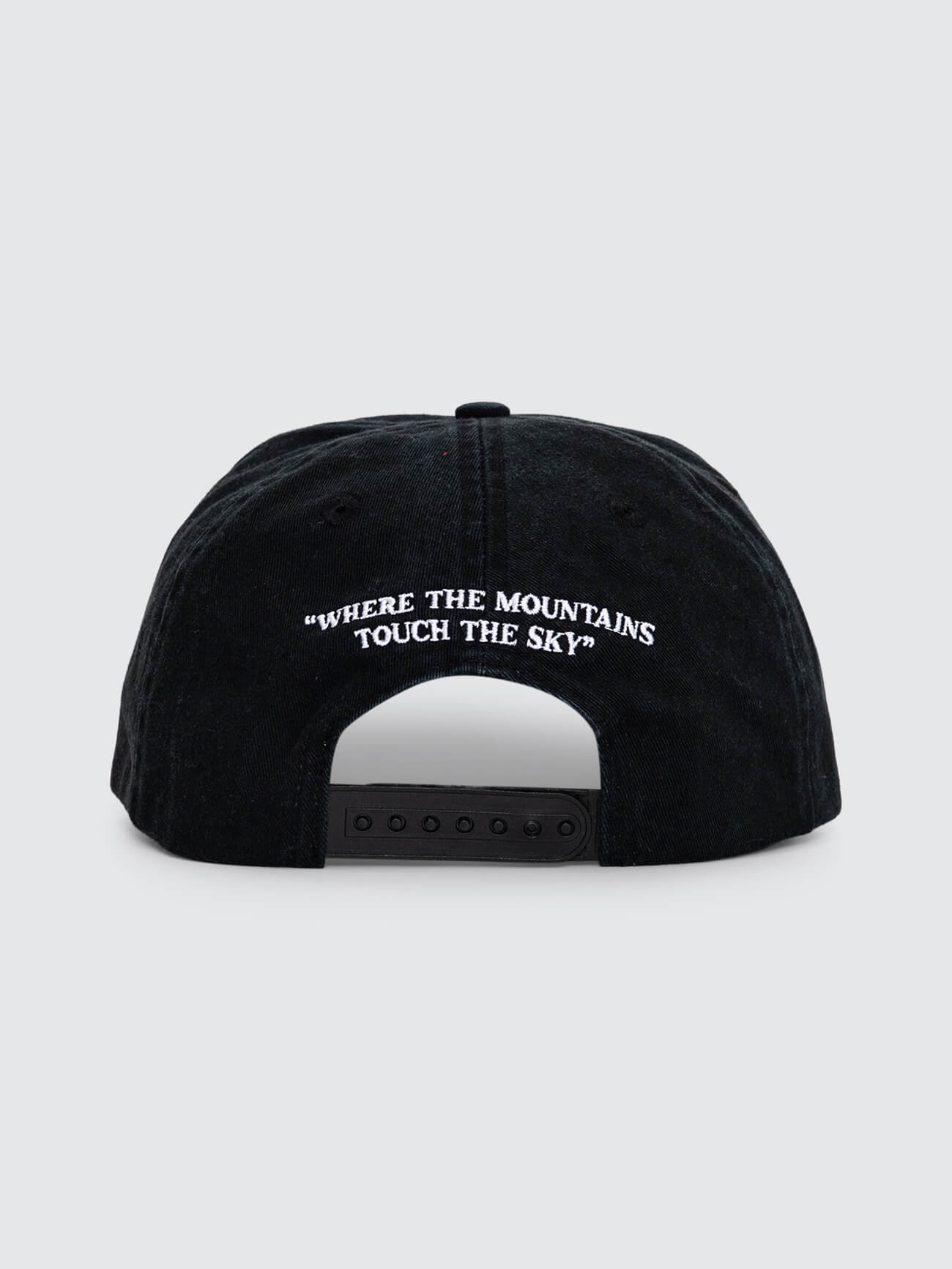 Touch the Sky 5 Panel Cap - Black