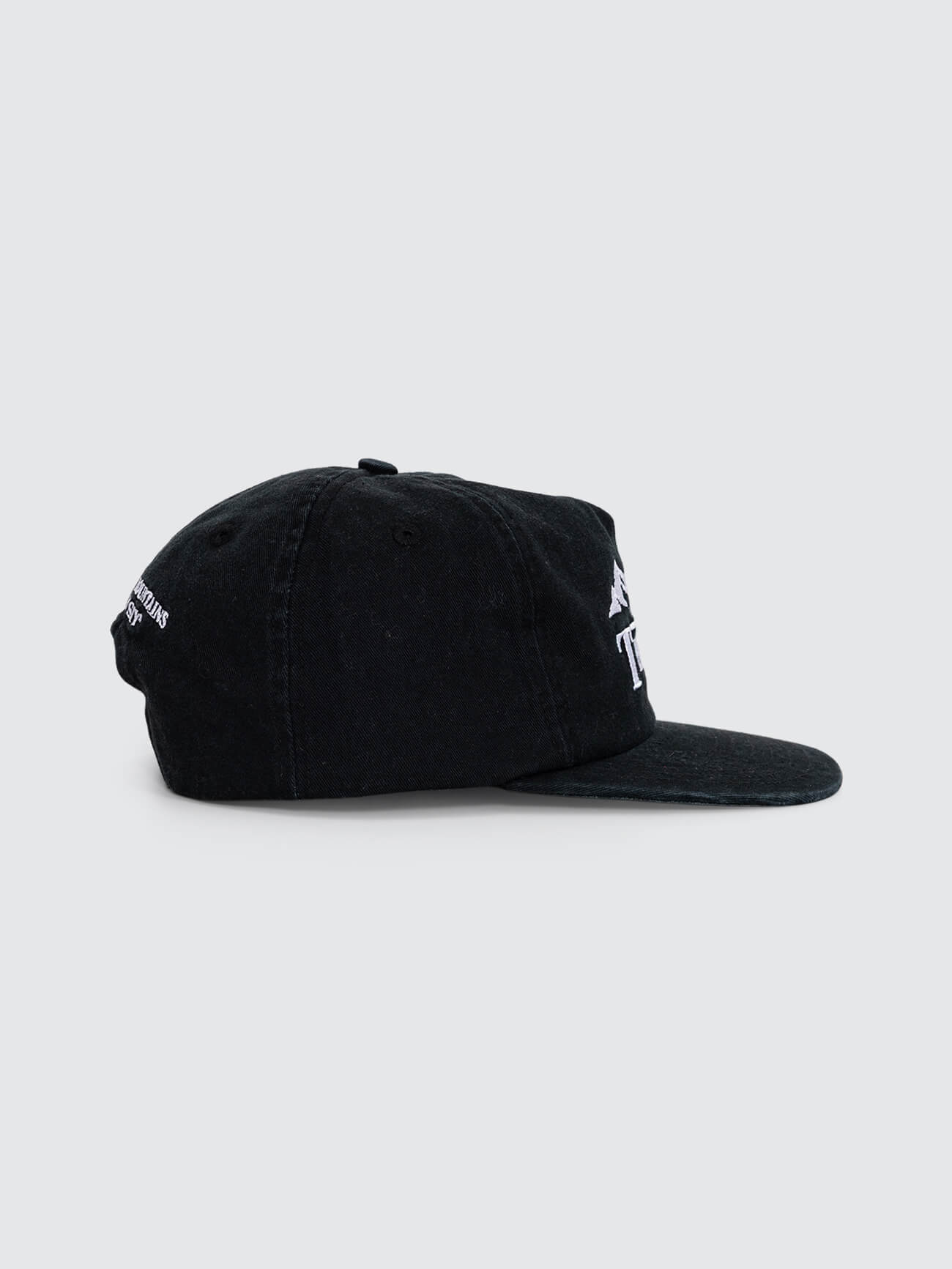 Touch the Sky 5 Panel Cap - Black