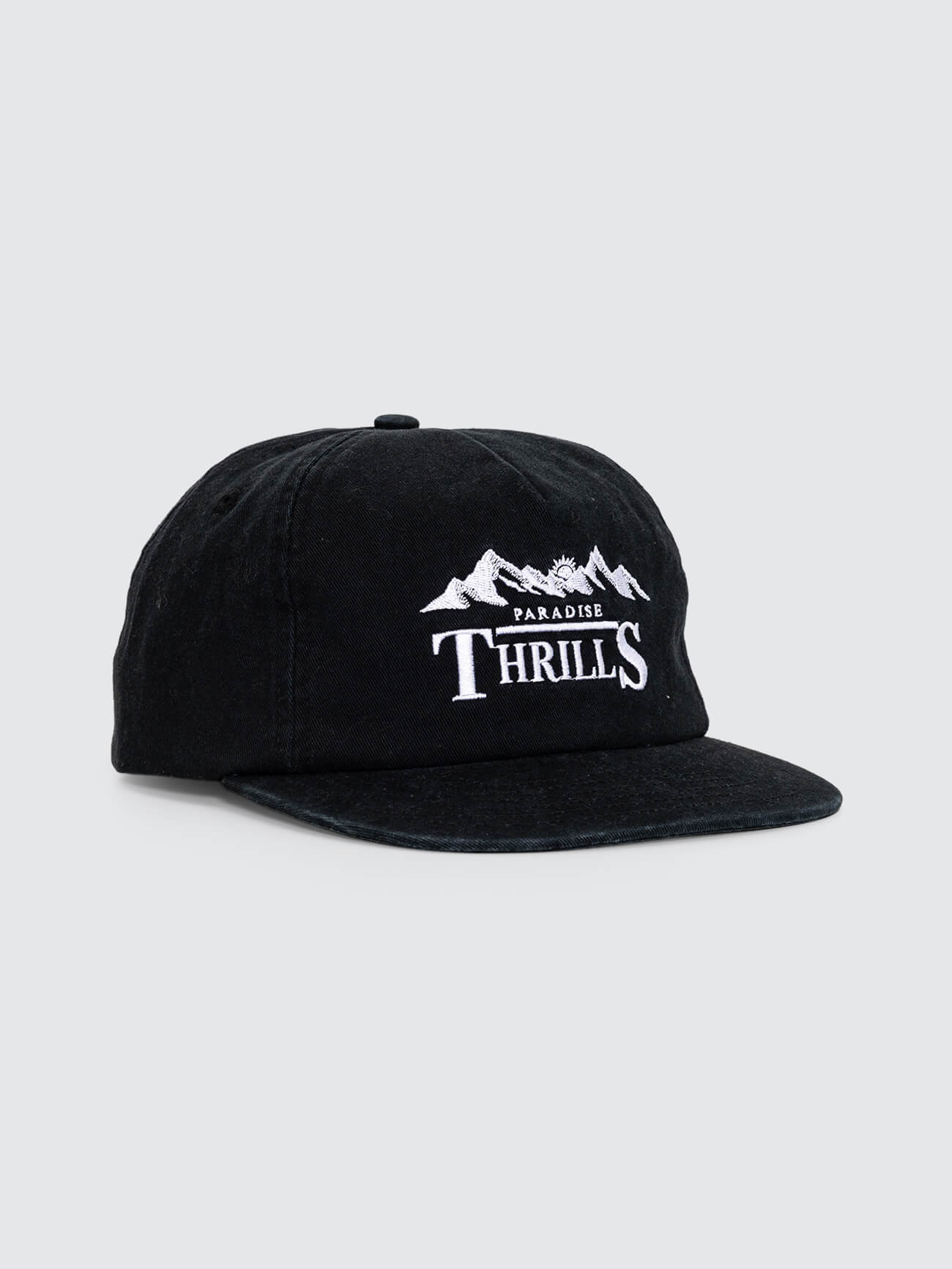 Touch the Sky 5 Panel Cap - Black