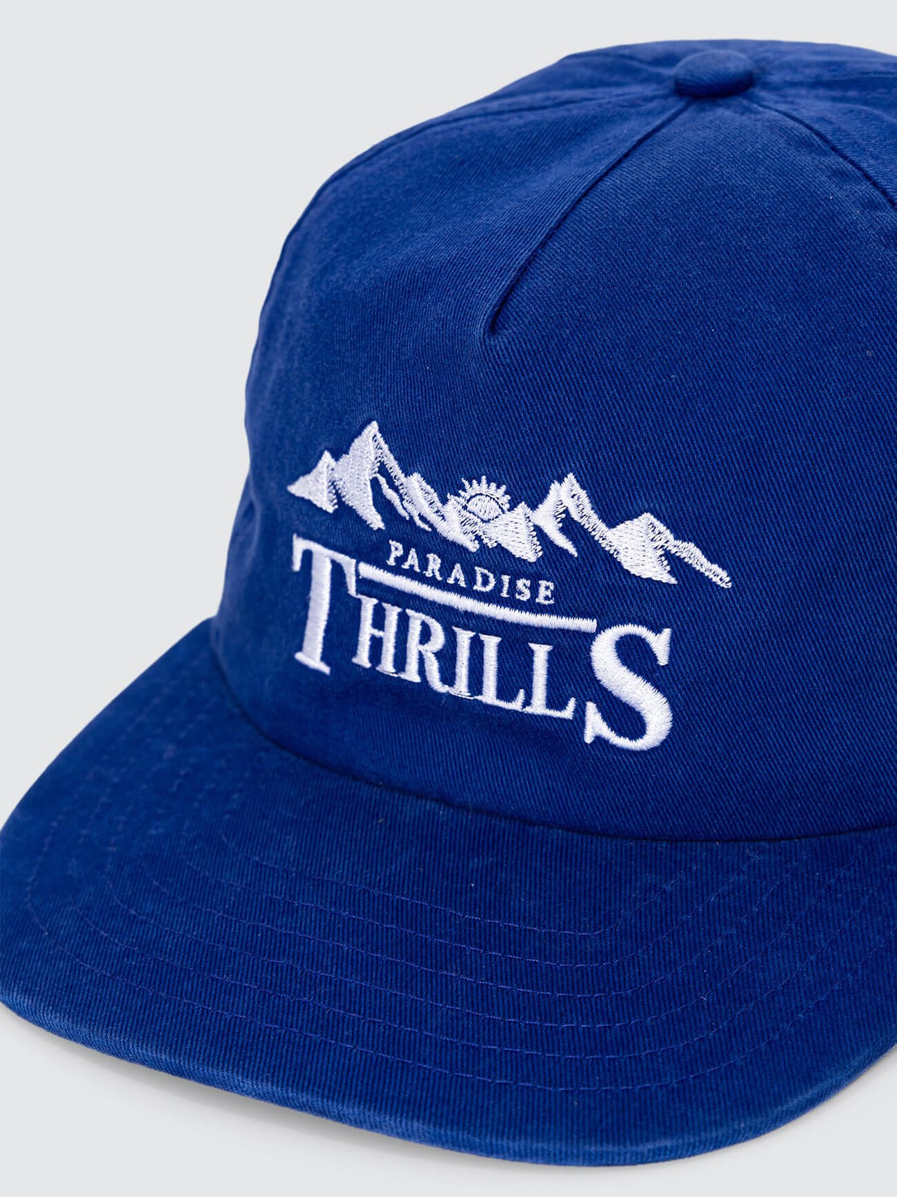 Touch the Sky 5 Panel Cap - Classic Blue