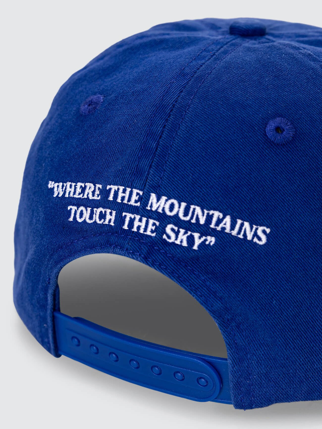 Touch the Sky 5 Panel Cap - Classic Blue