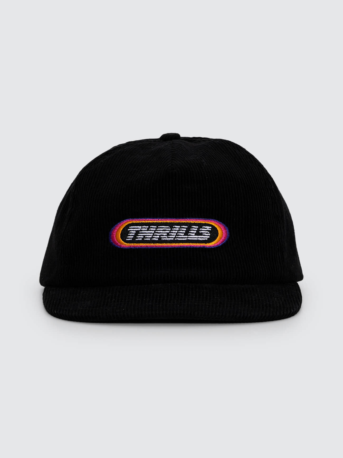Full Throttle 5 Panel Cap - Black