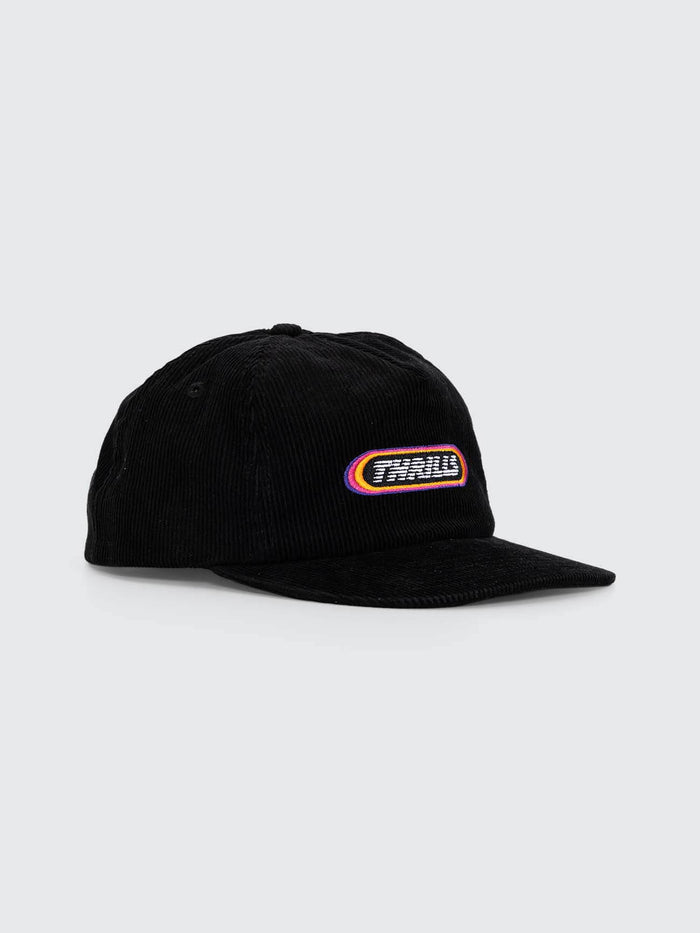 Full Throttle 5 Panel Cap - Black