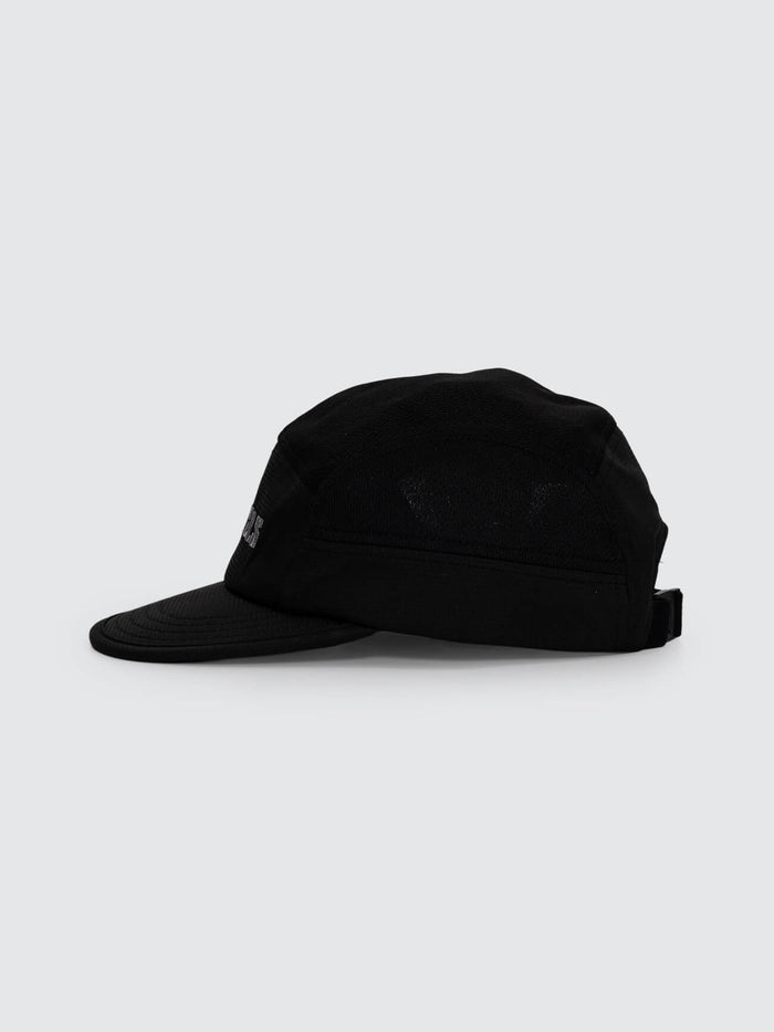Trail 5 Panel Cap - Black