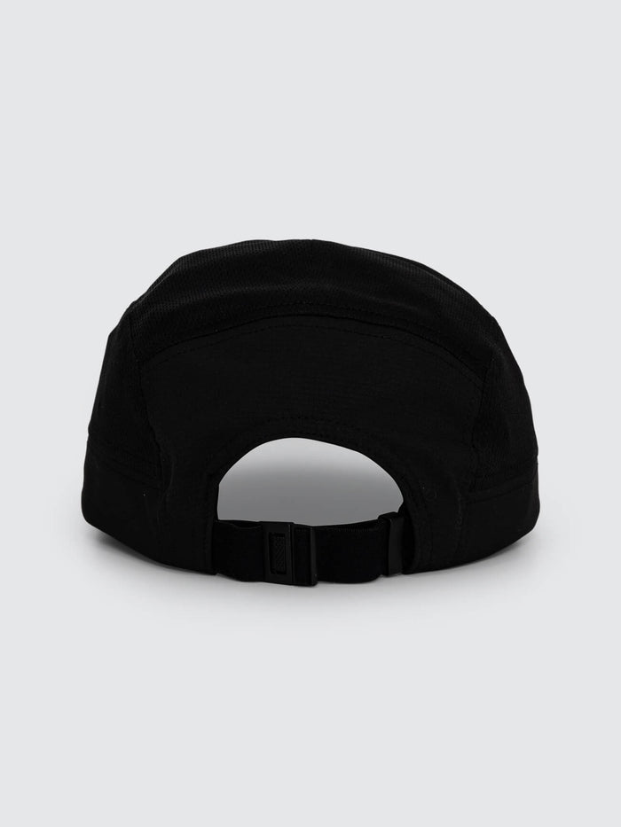 Trail 5 Panel Cap - Black