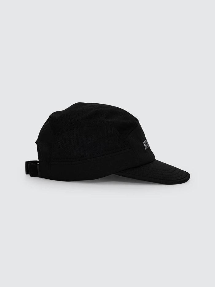 Trail 5 Panel Cap - Black