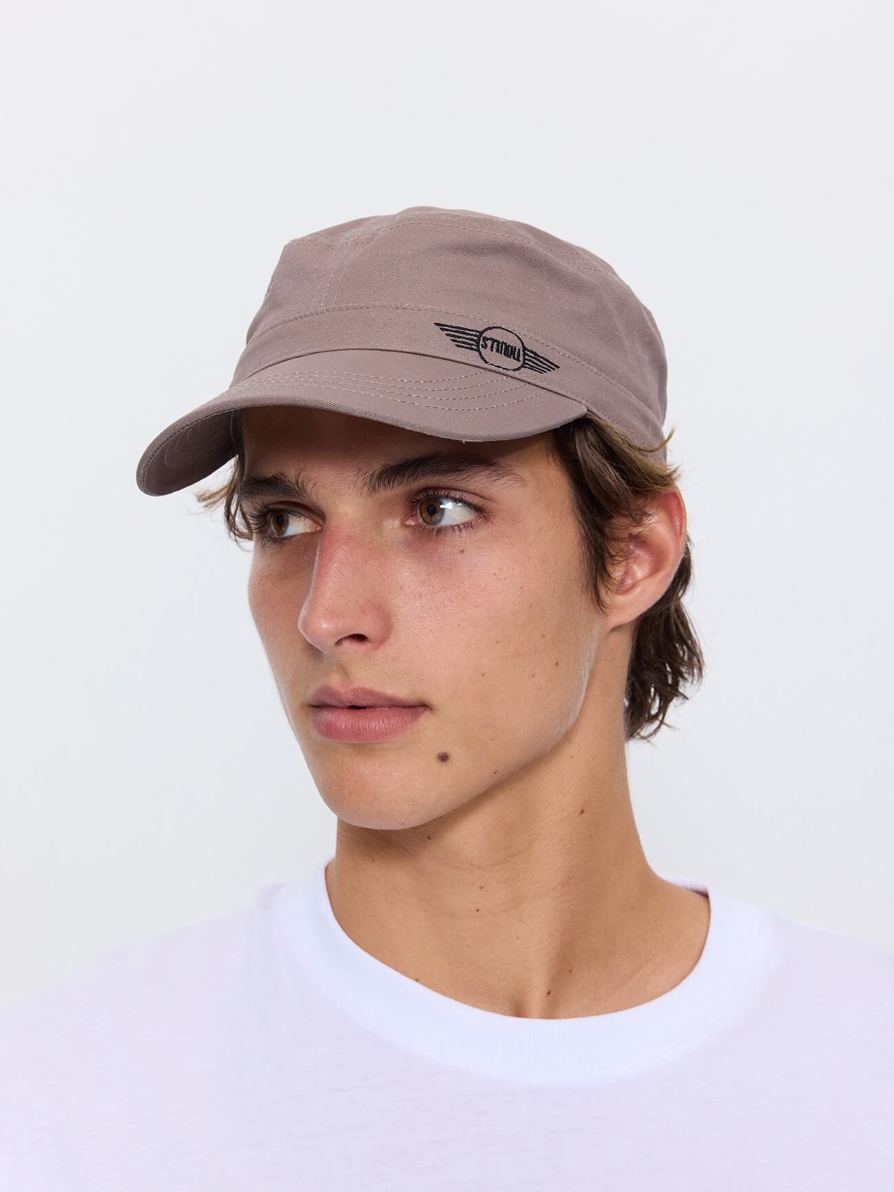 Thrills Military Cap - Khaki One Size