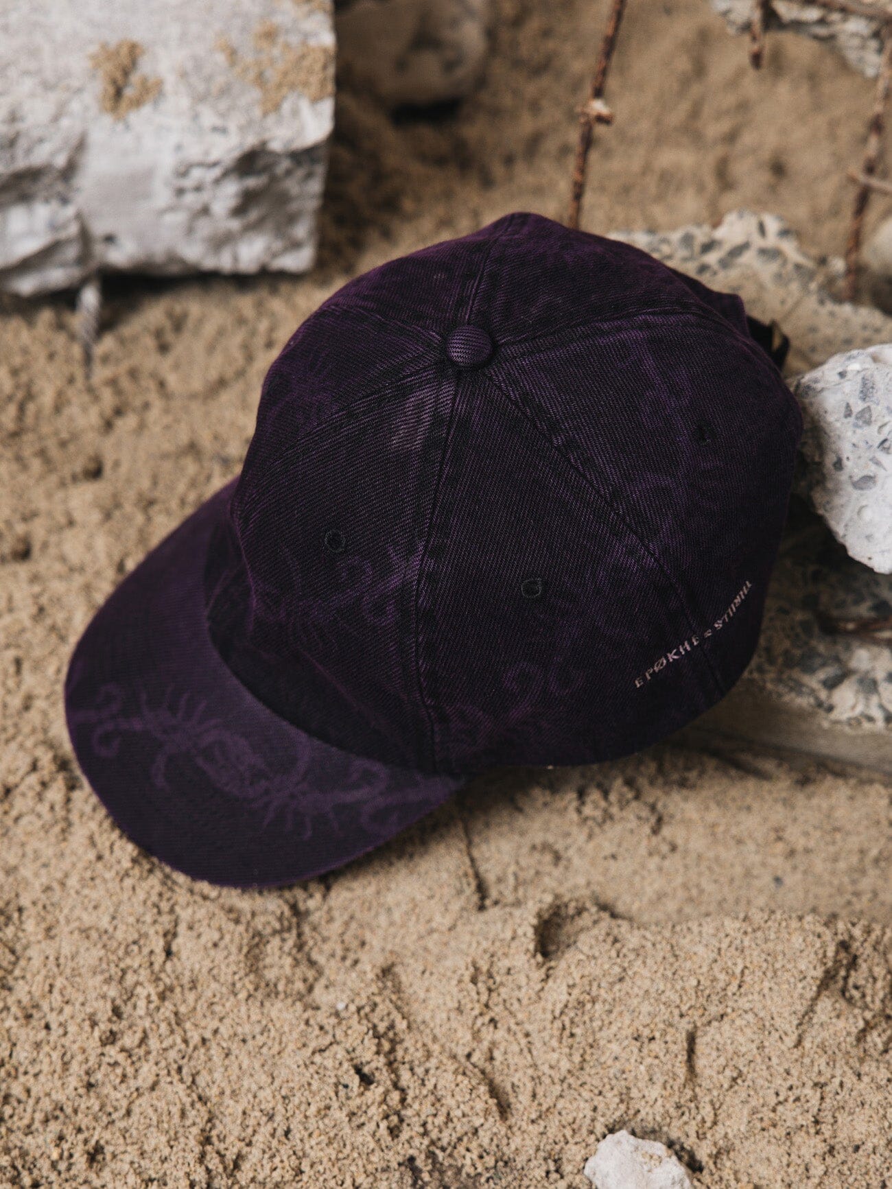 Thrills x Epokhe Denim Scorpion Hat - Black/Purple