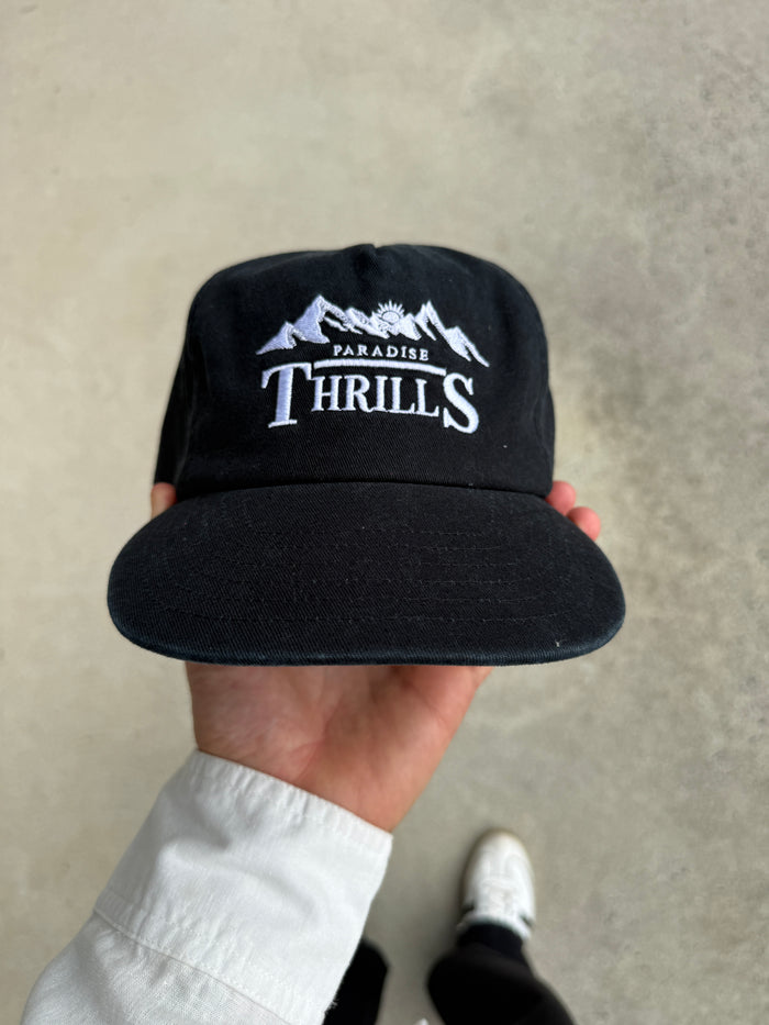 Touch the Sky 5 Panel Cap - Black