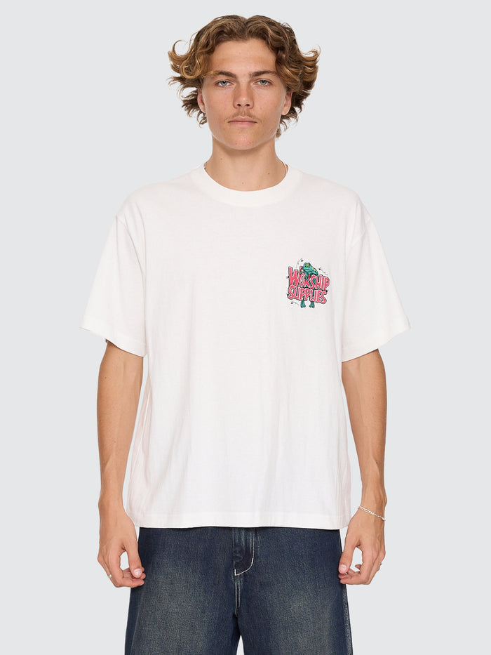 Spoilt For Choice Tee - Coconut Milk